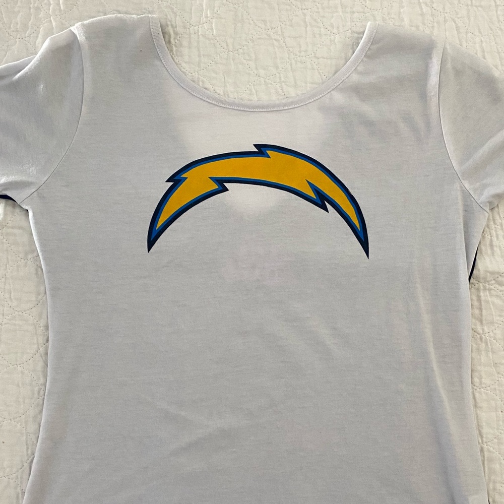 Touch by Alyssa Milano NFL LA Chargers Top - Picture 3 of 4